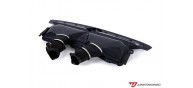 Unitronic Blue Carbon Kevlar Carbon Fiber Intake & Turbo Inlets for C8 RS6/RS7